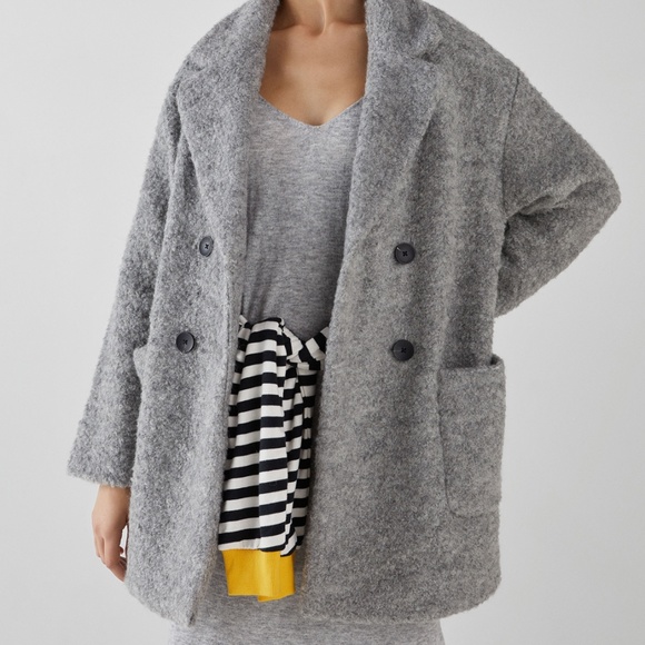 bershka wool jacket